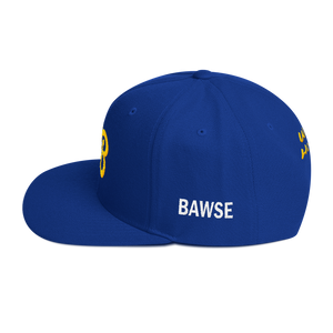 BAWSE - Big Logo (Rams Inspired Crown) Snapback Hat