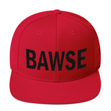 BAWSE Big Brand (Black Print) Snapback Hat