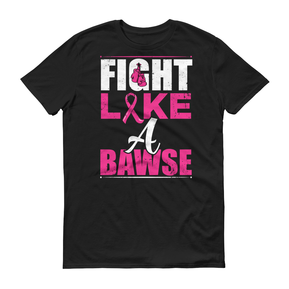 Fight Like A BAWSE (White/Pink Print)