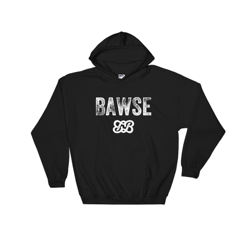 BAWSE - Big Brand Small Logo (White) Hoodie
