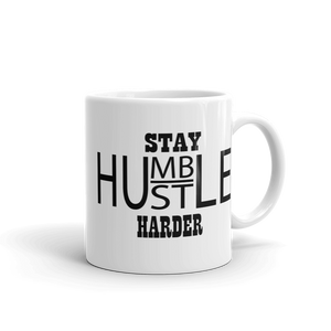 Stay Humble/Hustle Harder (Left Handed) Mug