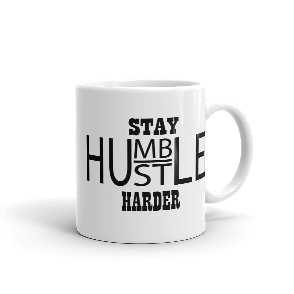 Stay Humble/Hustle Harder (Left Handed) Mug