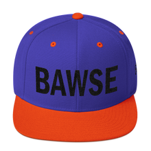 BAWSE Big Brand (Black Print) Snapback Hat