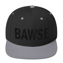 BAWSE Big Brand (Black Print) Snapback Hat