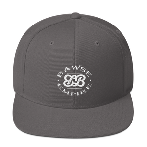 BAWSE Empire Badge (White Print) Snapback Hat