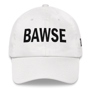 BAWSE Big Brand (Black Print) Dad hat