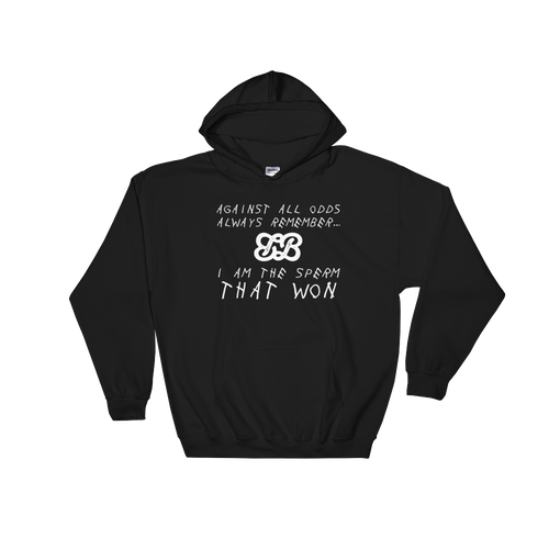 Against All Odds (White) Hoodie