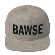 BAWSE Big Brand (Black Print) Snapback Hat