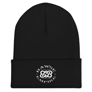 BAWSE Empire Badge (White Print) - Cuffed Beanie