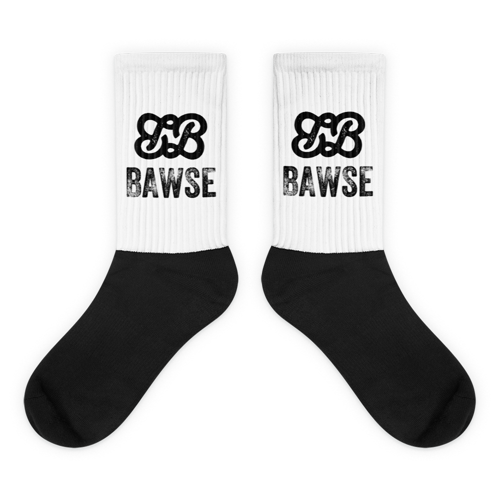 BAWSE - The Original (Black) Socks