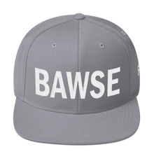 BAWSE Big Brand (White Print) Snapback Hat