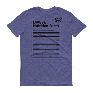 Bawse - Nutrition Facts (Black)