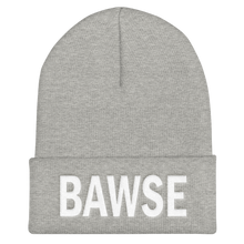 BAWSE Big Brand (White Print) - Cuffed Beanie