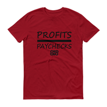 Profits Over Paychecks (Black)