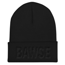 BAWSE Big Brand (Black Print) - Cuffed Beanie