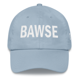 BAWSE Big Brand (White) Dad Hat