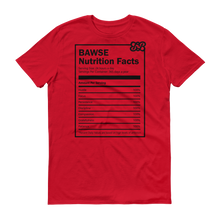 Bawse - Nutrition Facts (Black)