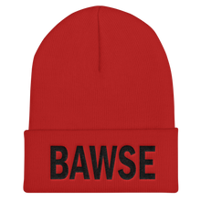 BAWSE Big Brand (Black Print) - Cuffed Beanie