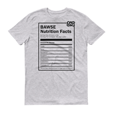 Bawse - Nutrition Facts (Black)