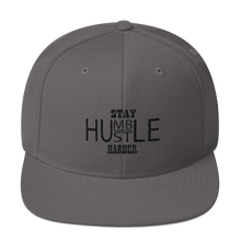 Stay Humble/Hustle Harder (Black Print) Snapback Hat