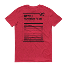 Bawse - Nutrition Facts (Black)