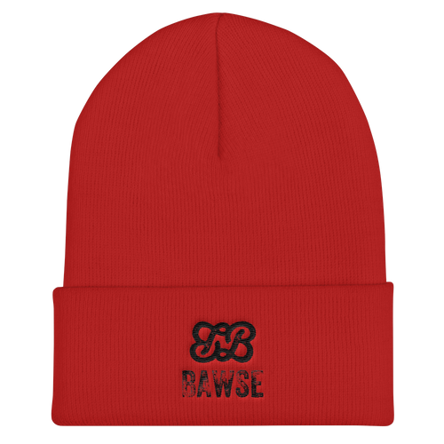 BAWSE - The Original (Black Print) - Cuffed Beanie