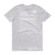 Bawse - Nutrition Facts (White)