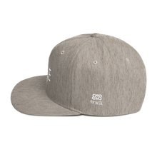 Stay Humble/Hustle Harder (White Print) Snapback Hat