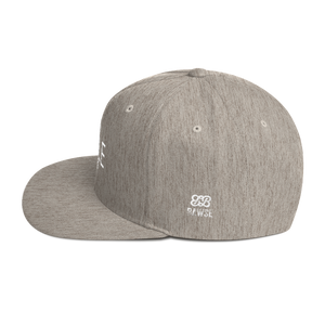 Stay Humble/Hustle Harder (White Print) Snapback Hat