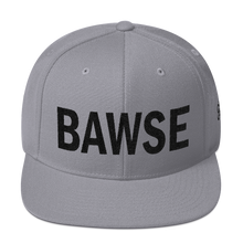 BAWSE Big Brand (Black Print) Snapback Hat