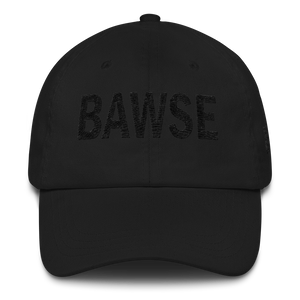 BAWSE Big Brand (Black Print) Dad hat