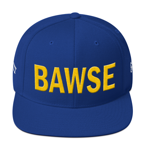 BAWSE - Big Brand (Rams Inspired Crown) Snapback Hat