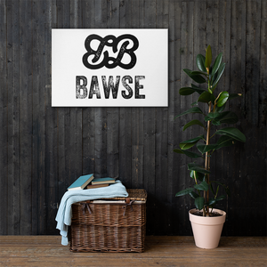 BAWSE Original (Black) - Canvas