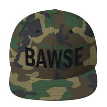 BAWSE Big Brand (Black Print) Snapback Hat