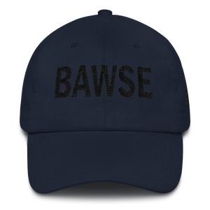 BAWSE Big Brand (Black Print) Dad hat