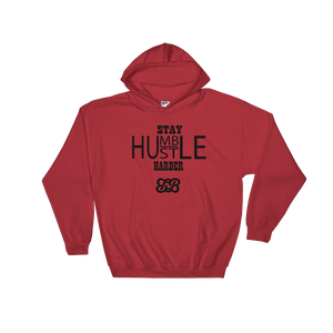 Stay Humble/Hustle Harder Hoodie (Black)