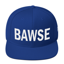 BAWSE Big Brand (White Print) Snapback Hat