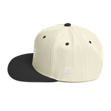 Stay Humble/Hustle Harder (White Print) Snapback Hat