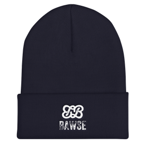 BAWSE - The Original (White Print) - Cuffed Beanie