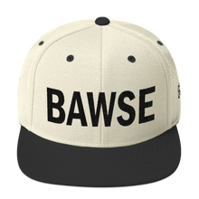 BAWSE Big Brand (Black Print) Snapback Hat