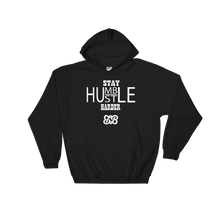 Stay Humble/Hustle Harder Hoodie (White)