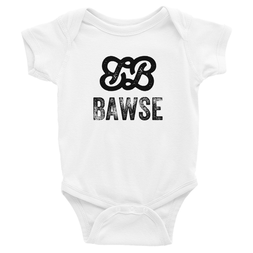 Bawse - The Original (Black) Infant Bodysuit
