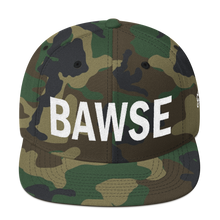 BAWSE Big Brand (White Print) Snapback Hat