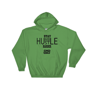 Stay Humble/Hustle Harder Hoodie (Black)