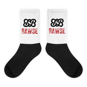 BAWSE - The Original (Black & Red) Socks