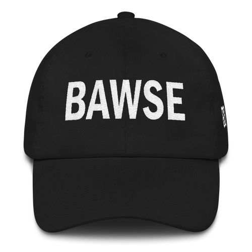 BAWSE Big Brand (White) Dad Hat